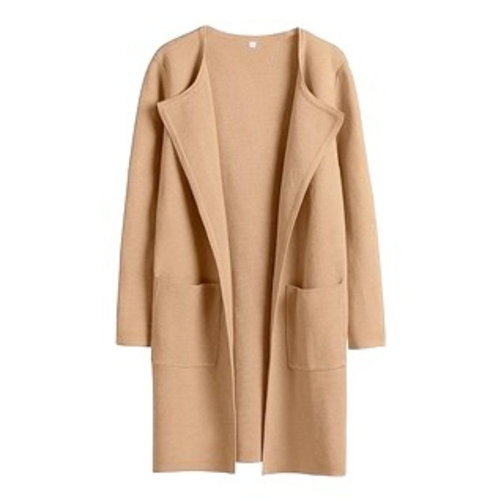 Open Front Knit Cardigan - Size S - NWT